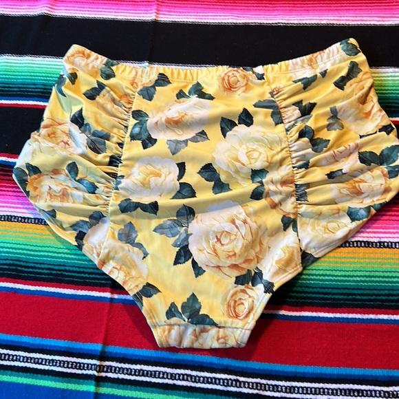 Torrid High Rise Ruched Swim Bottom - Picture 7 of 10